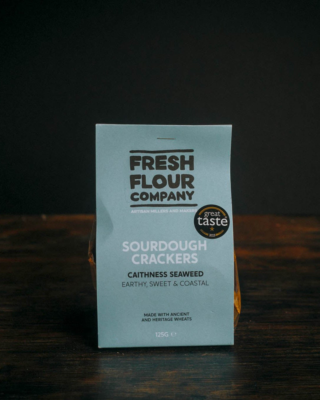 Fresh Flour Sourdough Crackers Caithness Seaweed