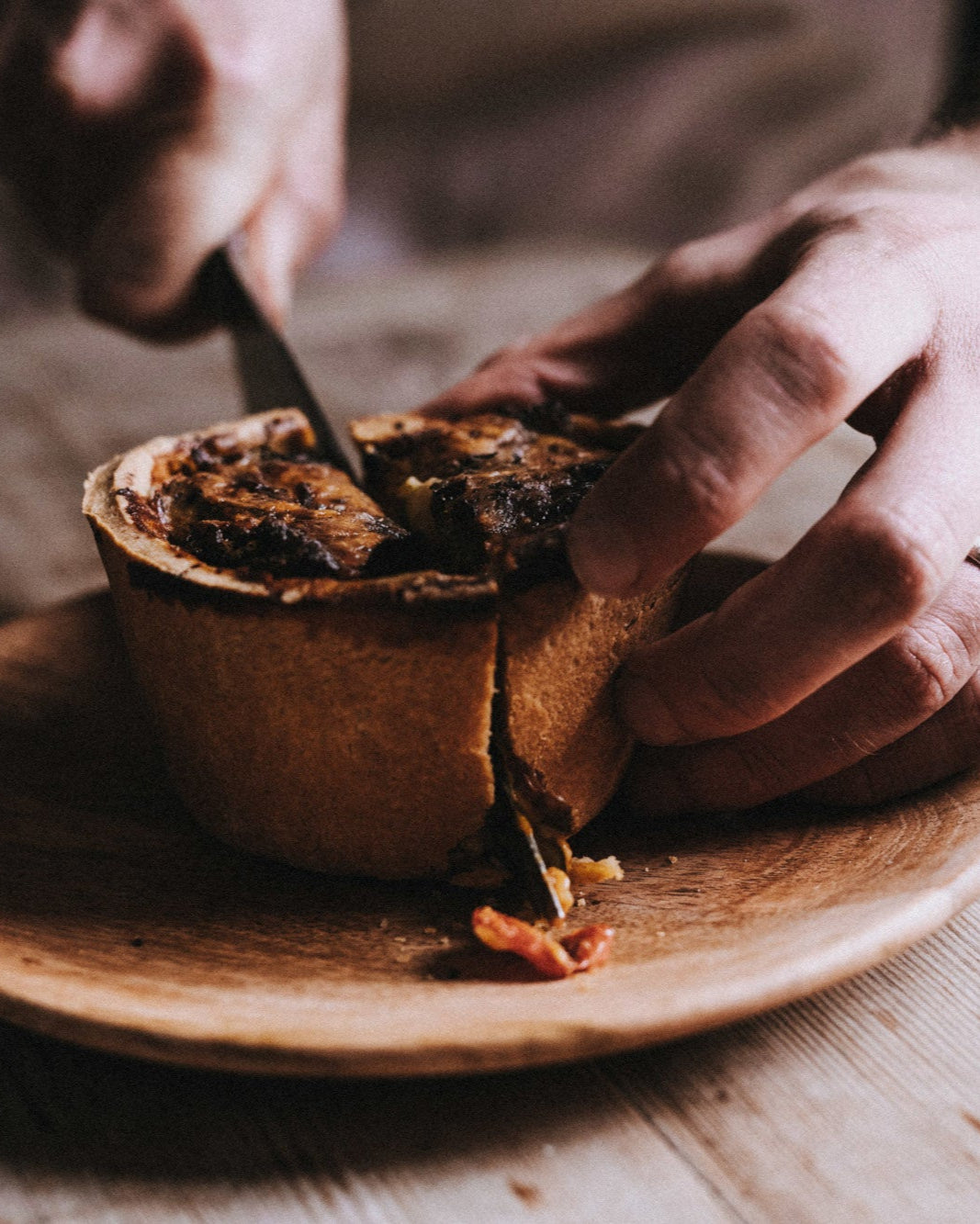 Ginger Cat Deli's Beef Chilli Pie