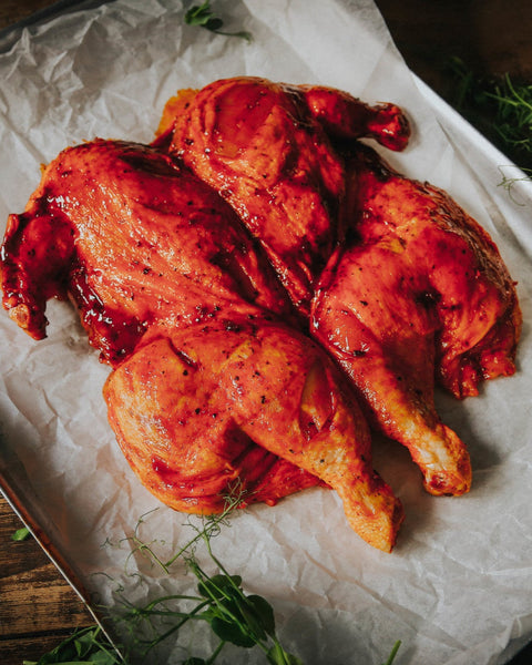 Butterflied Chicken Roast Chicken Marinade Ideas Butterflied