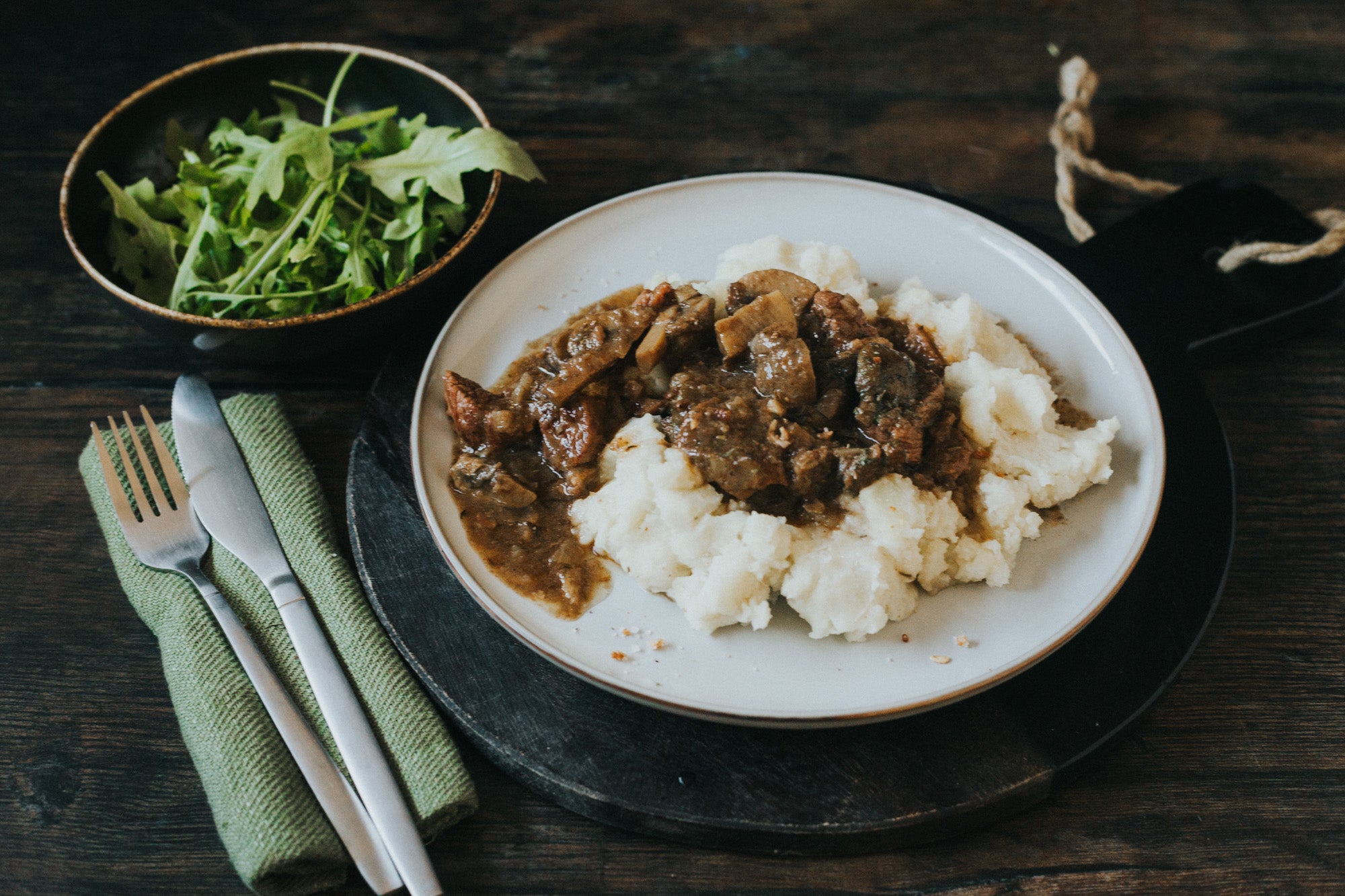 Greendale Beef Bourguignon