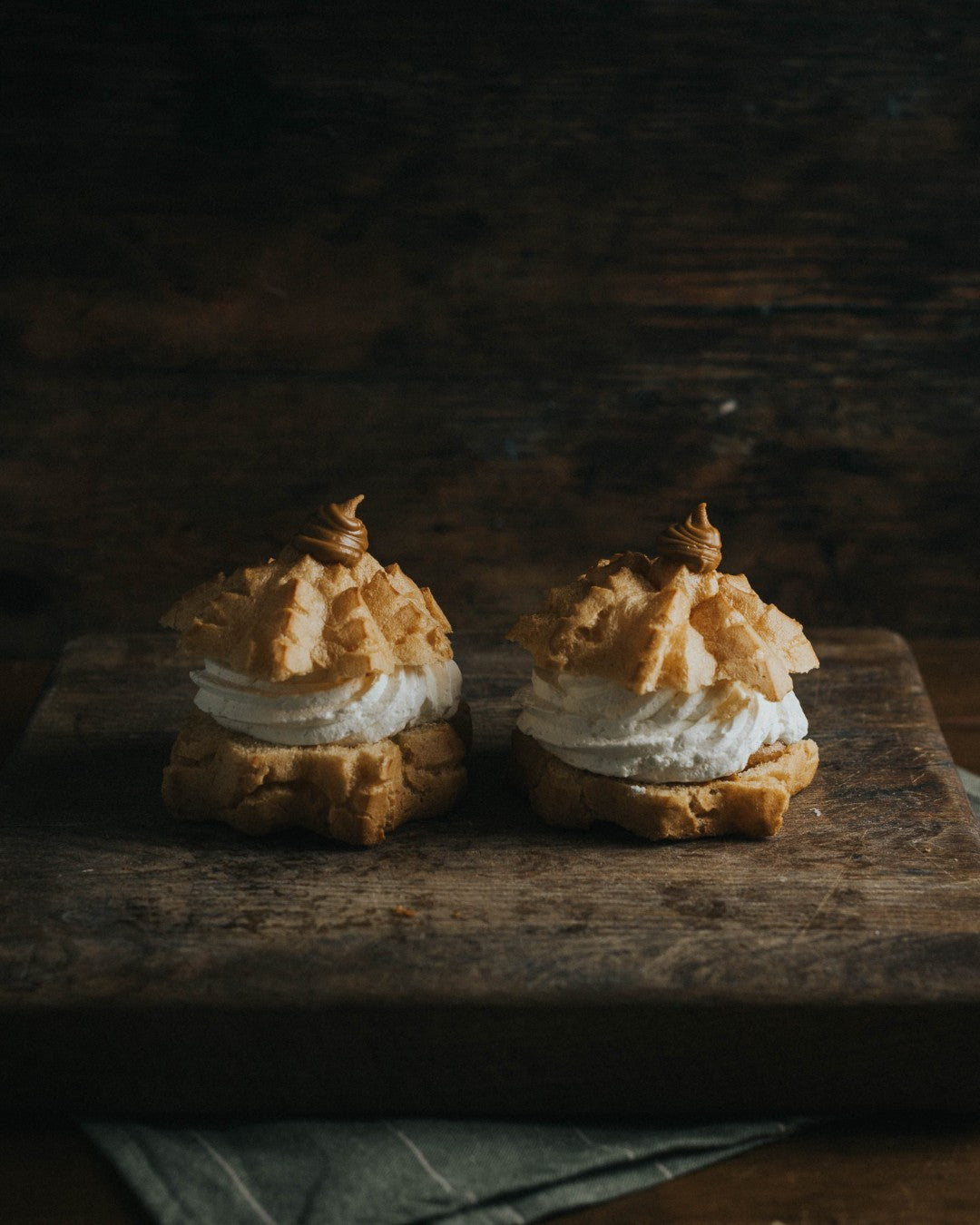 Greendale Biscoff Choux Bun (Pickup only)