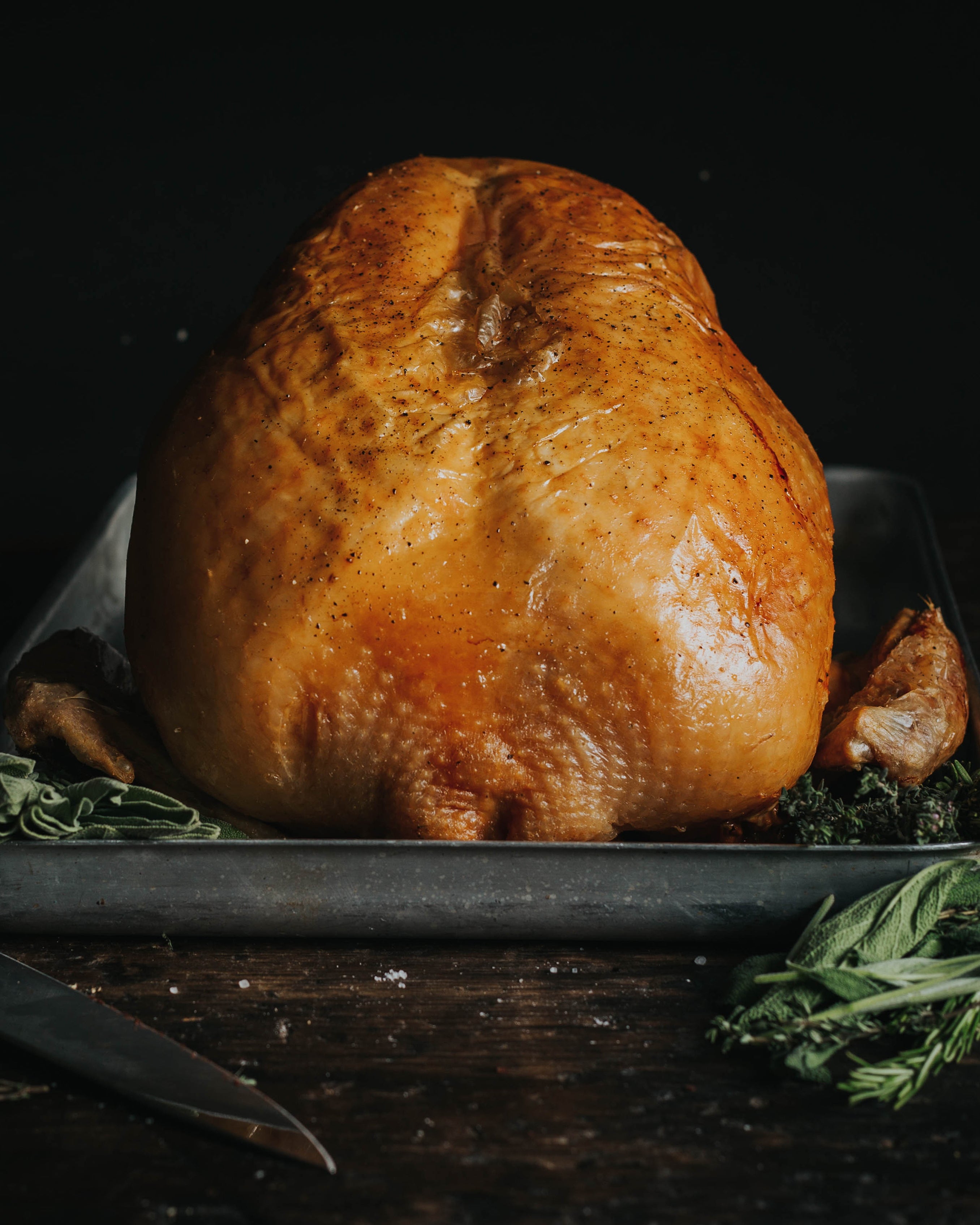 Greendale Bronze Free Range Turkey Crown with Sage And Red Onion Stuffing