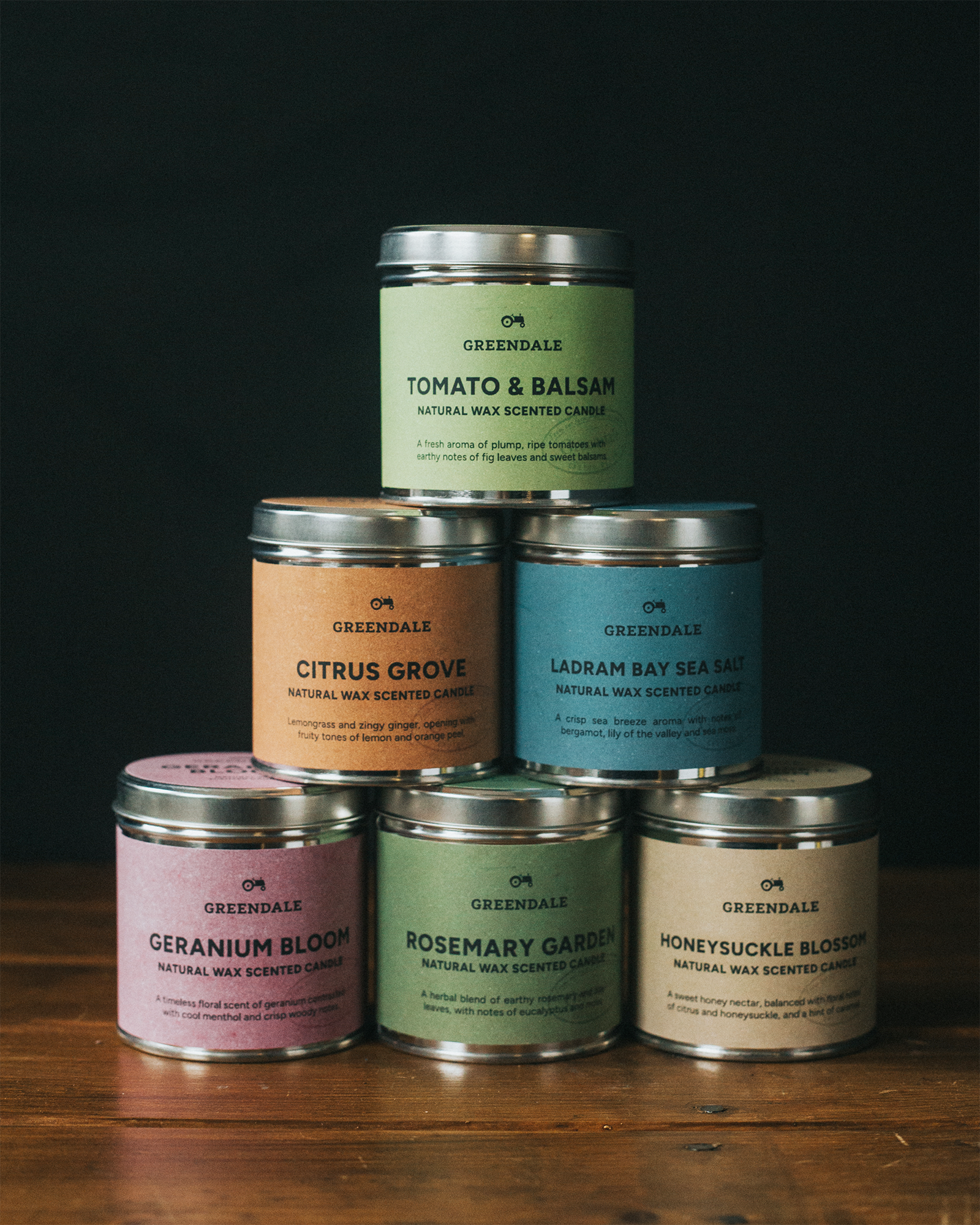 Greendale Candle - Rosemary Garden