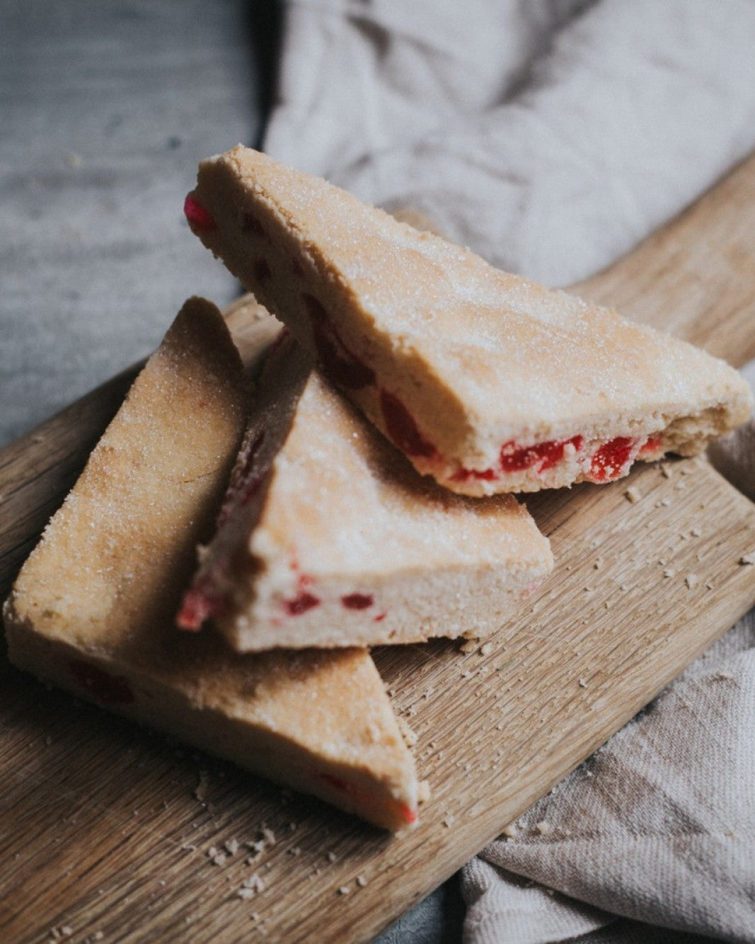 Greendale Cherry Shortbread