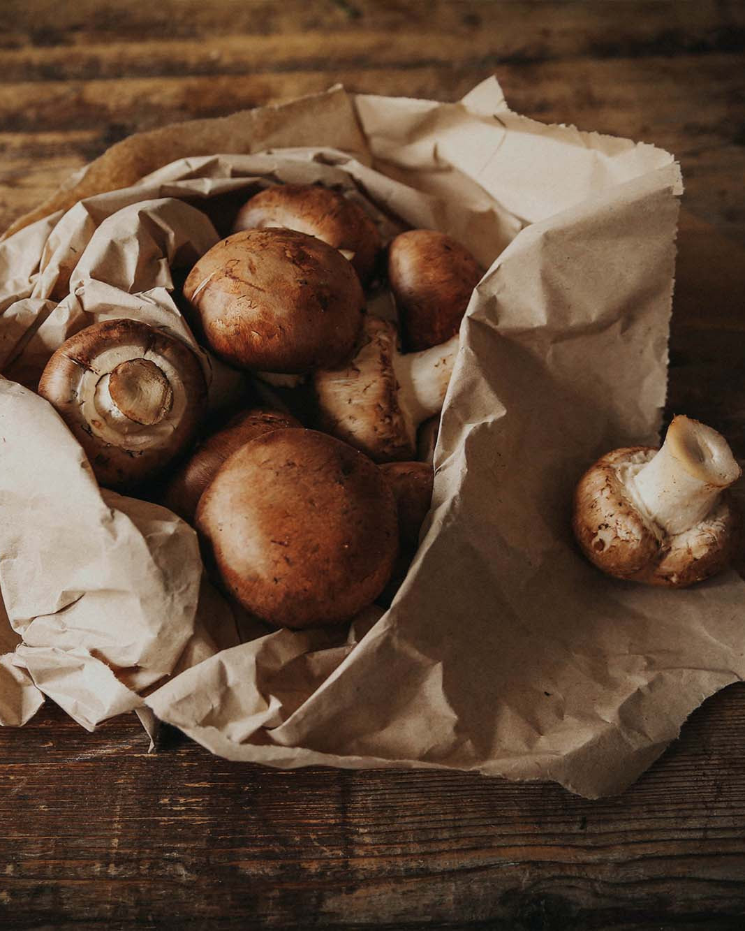 Greendale chestnut mushrooms