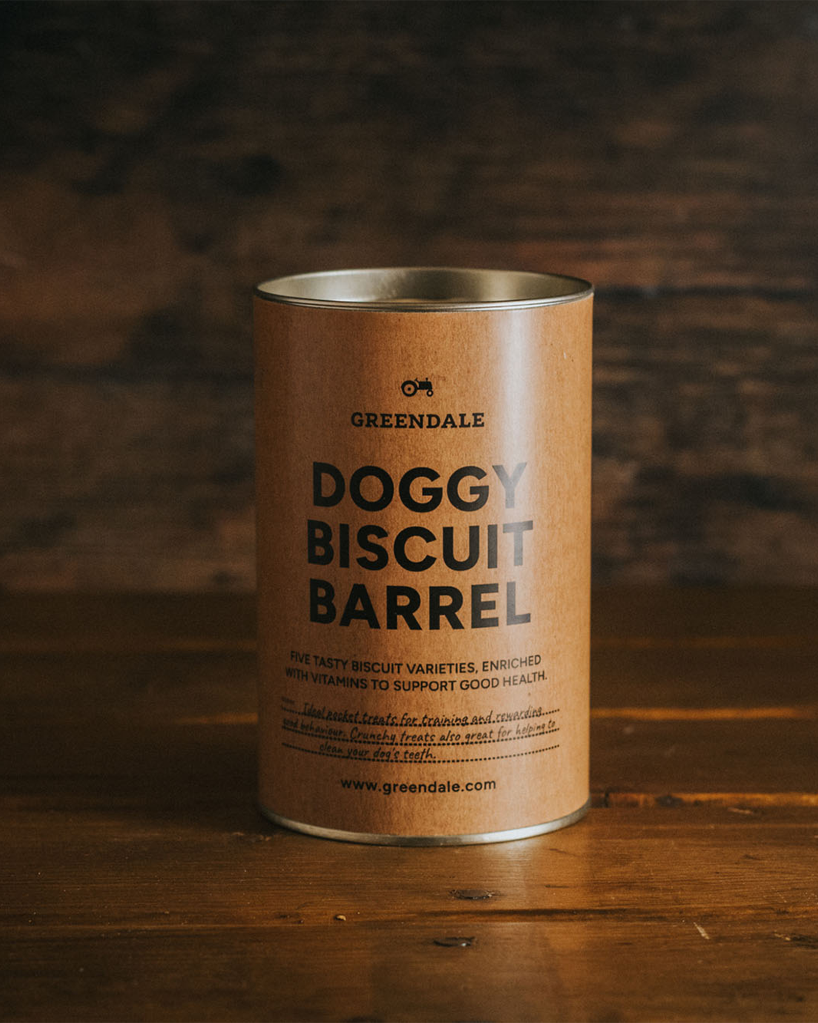 Greendale Doggy Biscuit Barrel