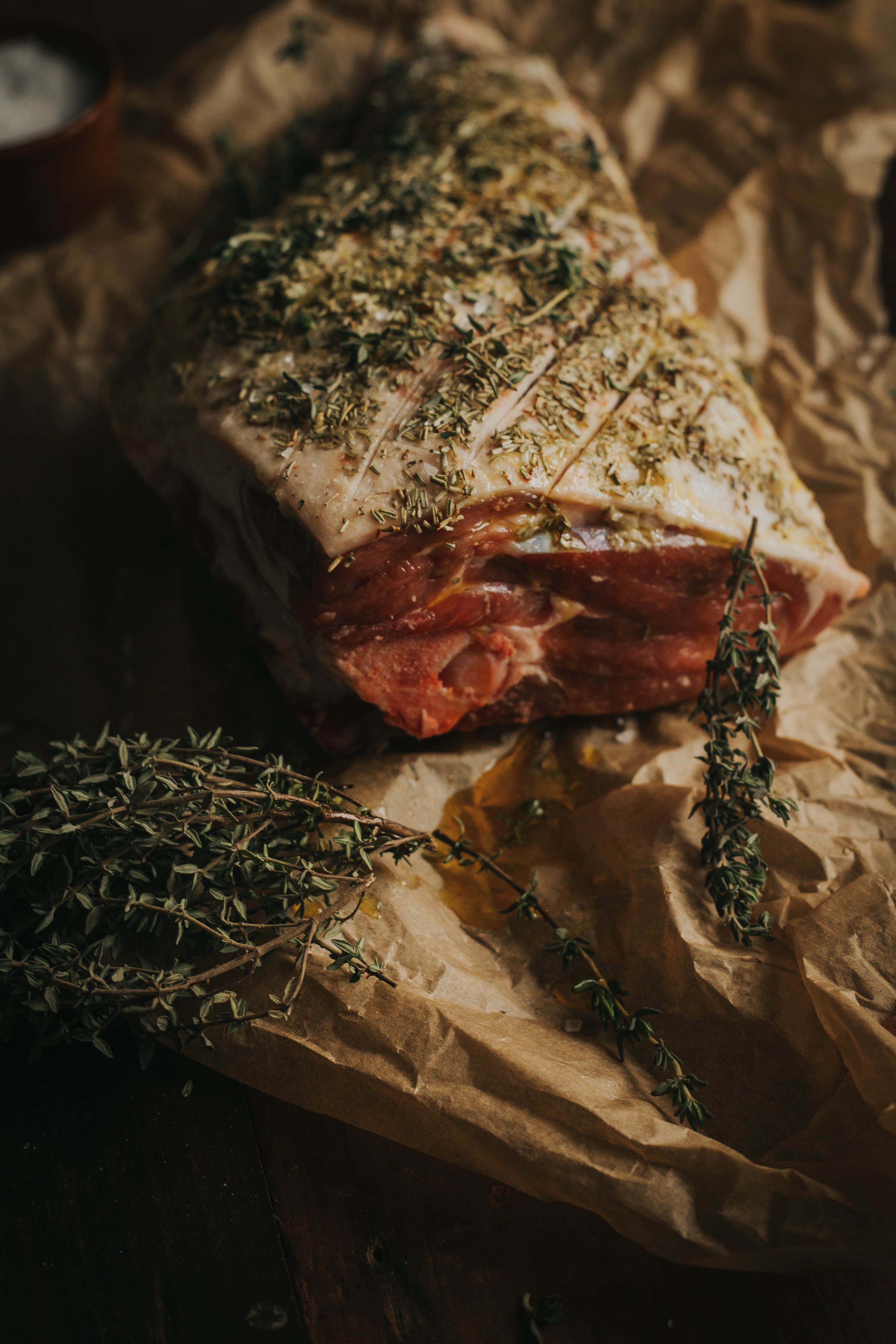 Greendale Leg of Lamb with Rosemary and Garlic