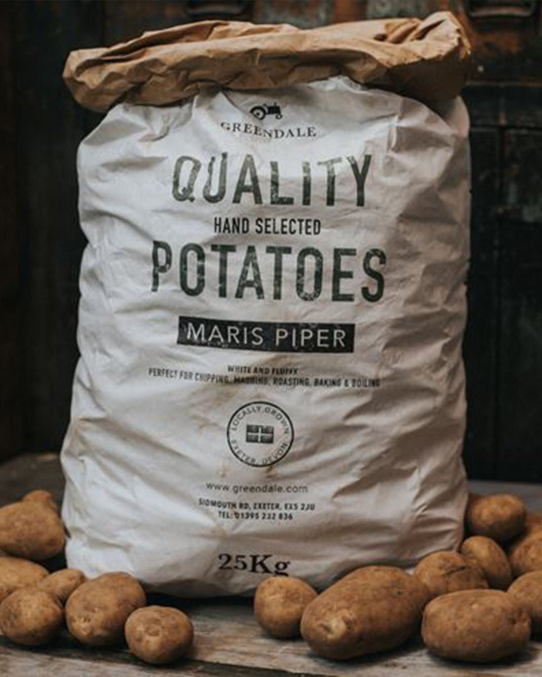 Greendale Maris Piper potatoes