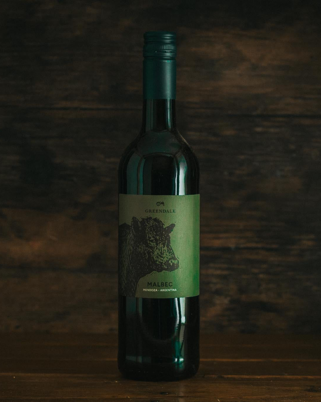 A bottle of Greendale Mendoza Malbec.