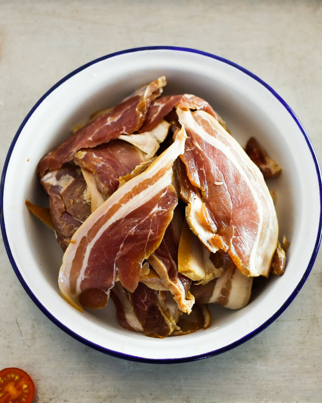 Misshapes Bacon offcuts Slices