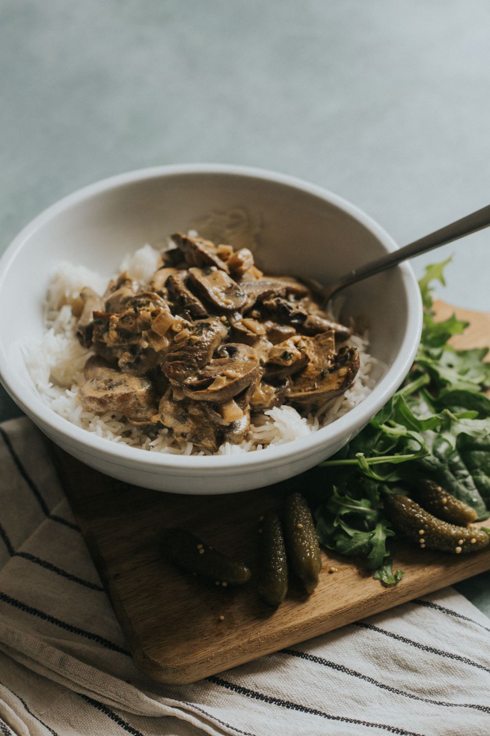 Greendale Mushroom Stroganoff