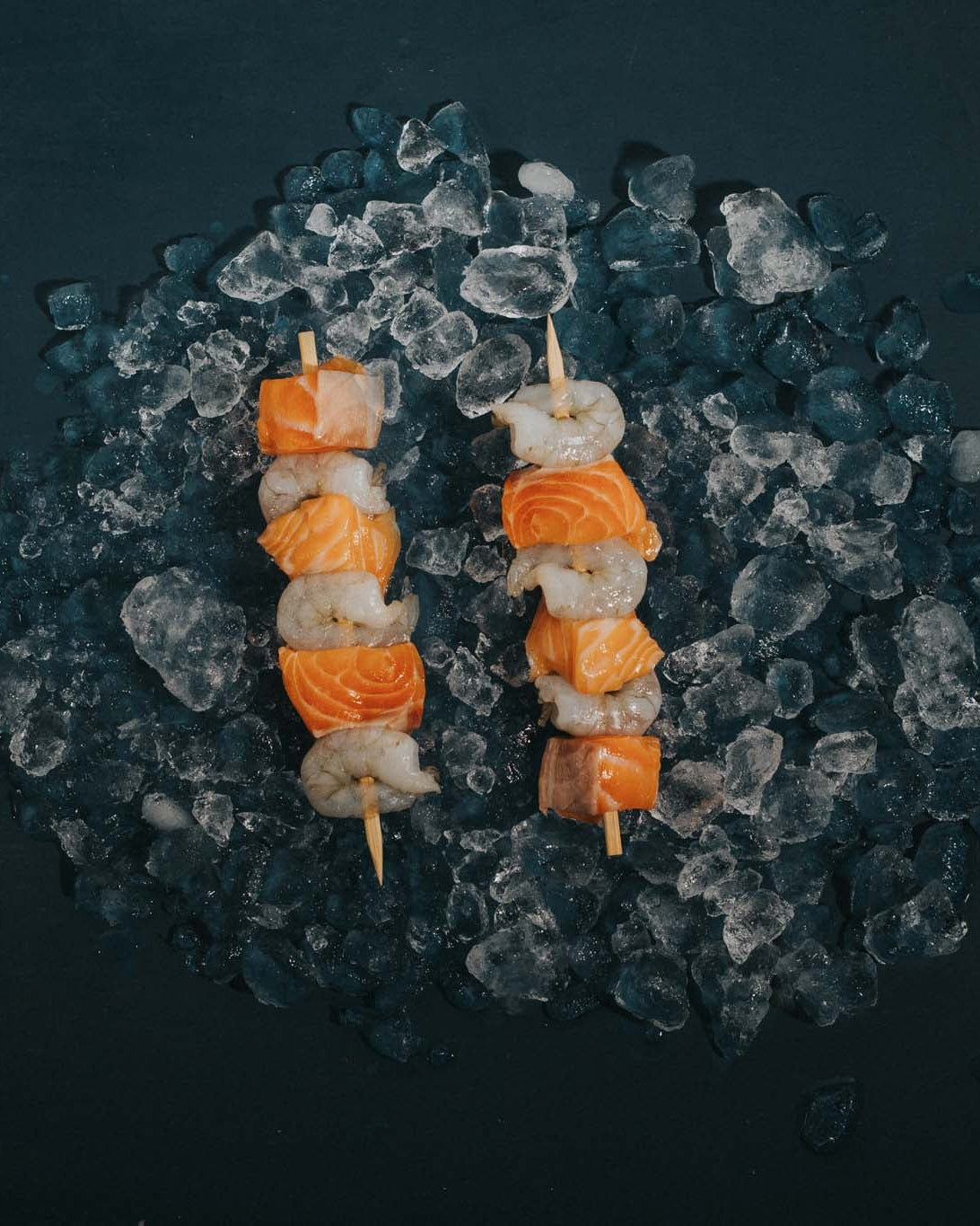 Greendale Salmon And Prawn Kebabs