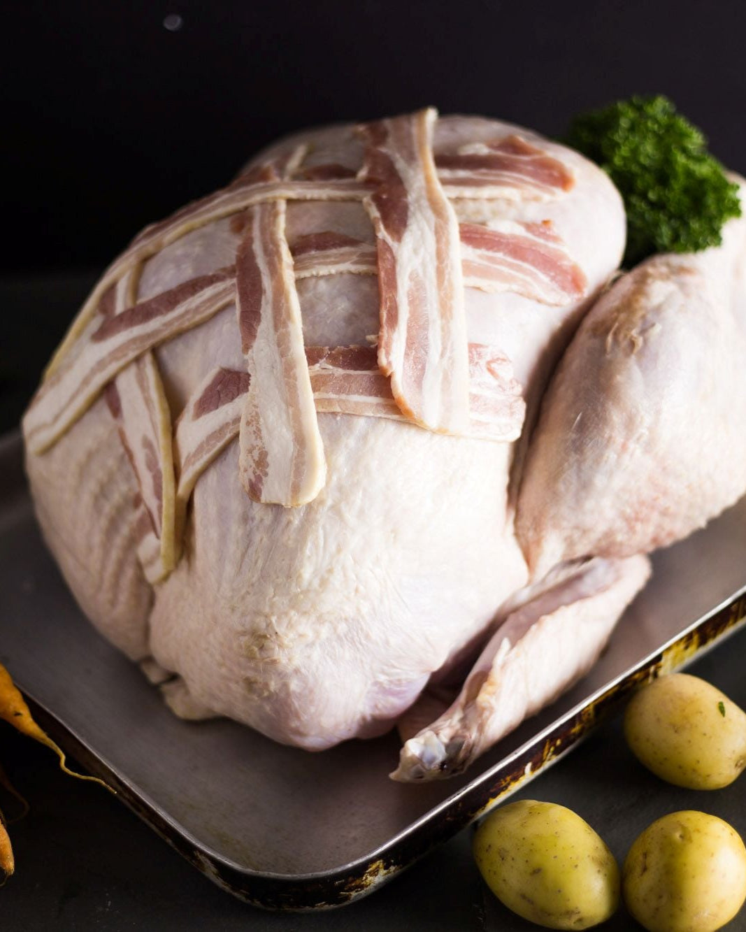 Greendale White Barn-Reared Whole Turkey with Chestnut, Cranberry And Apple Stuffing