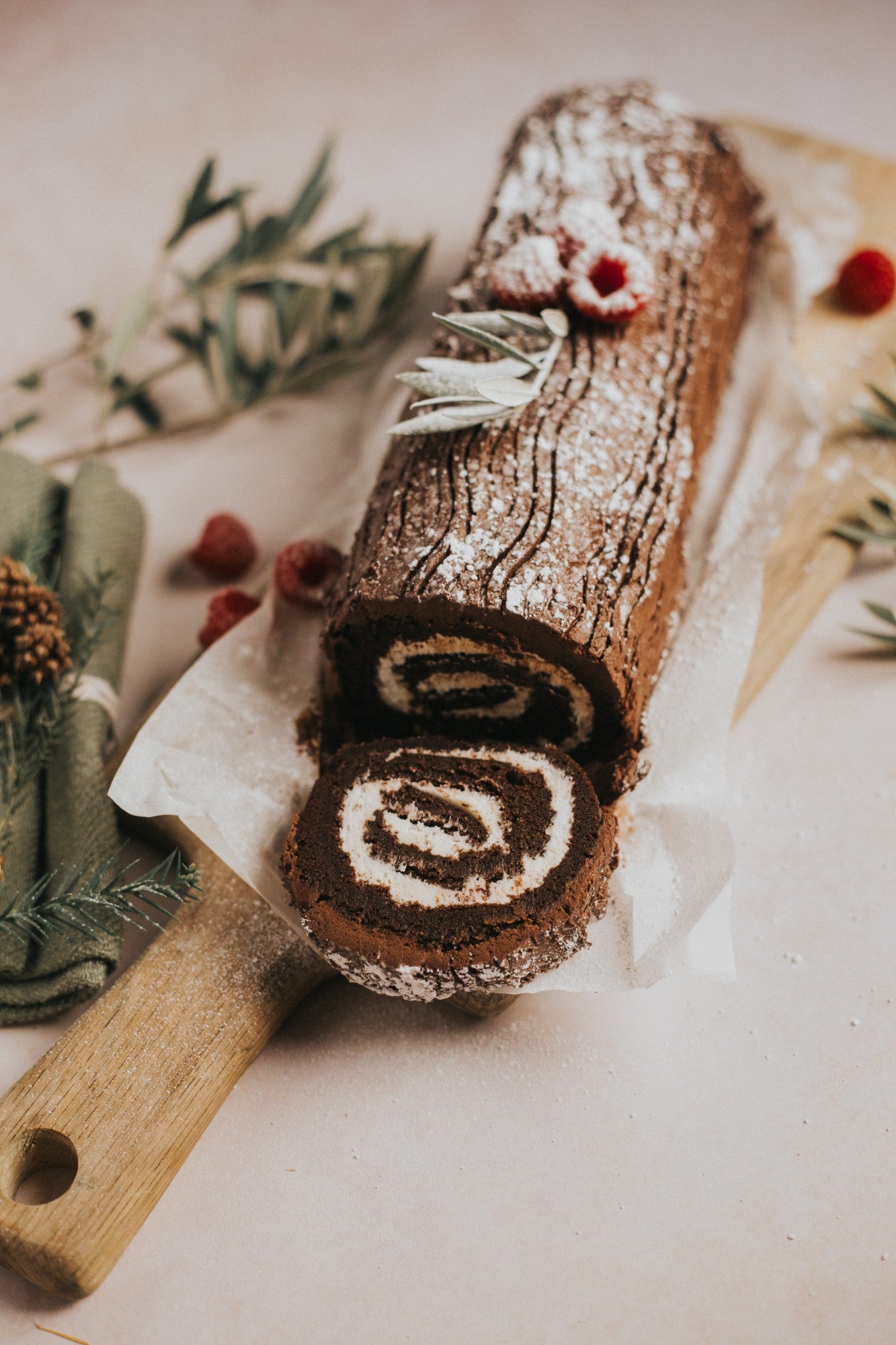 Greendale Yule Log