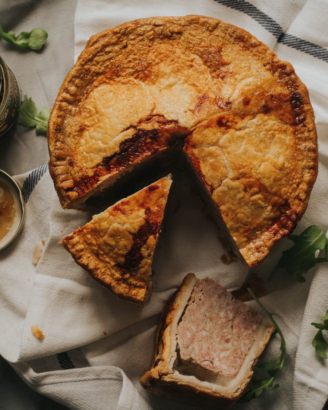 Pork Pie With Cranberry