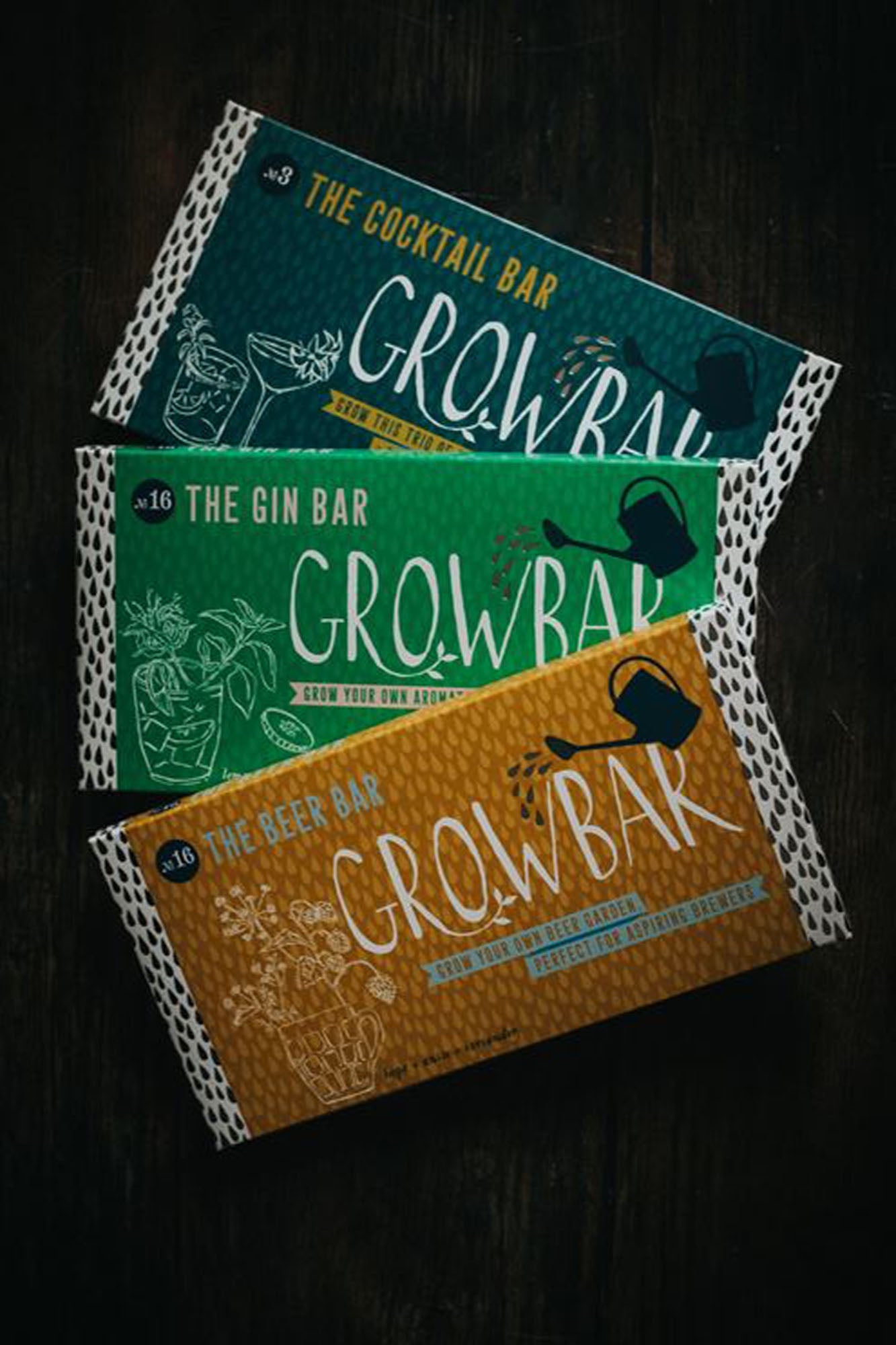Pub garden grow bar trio