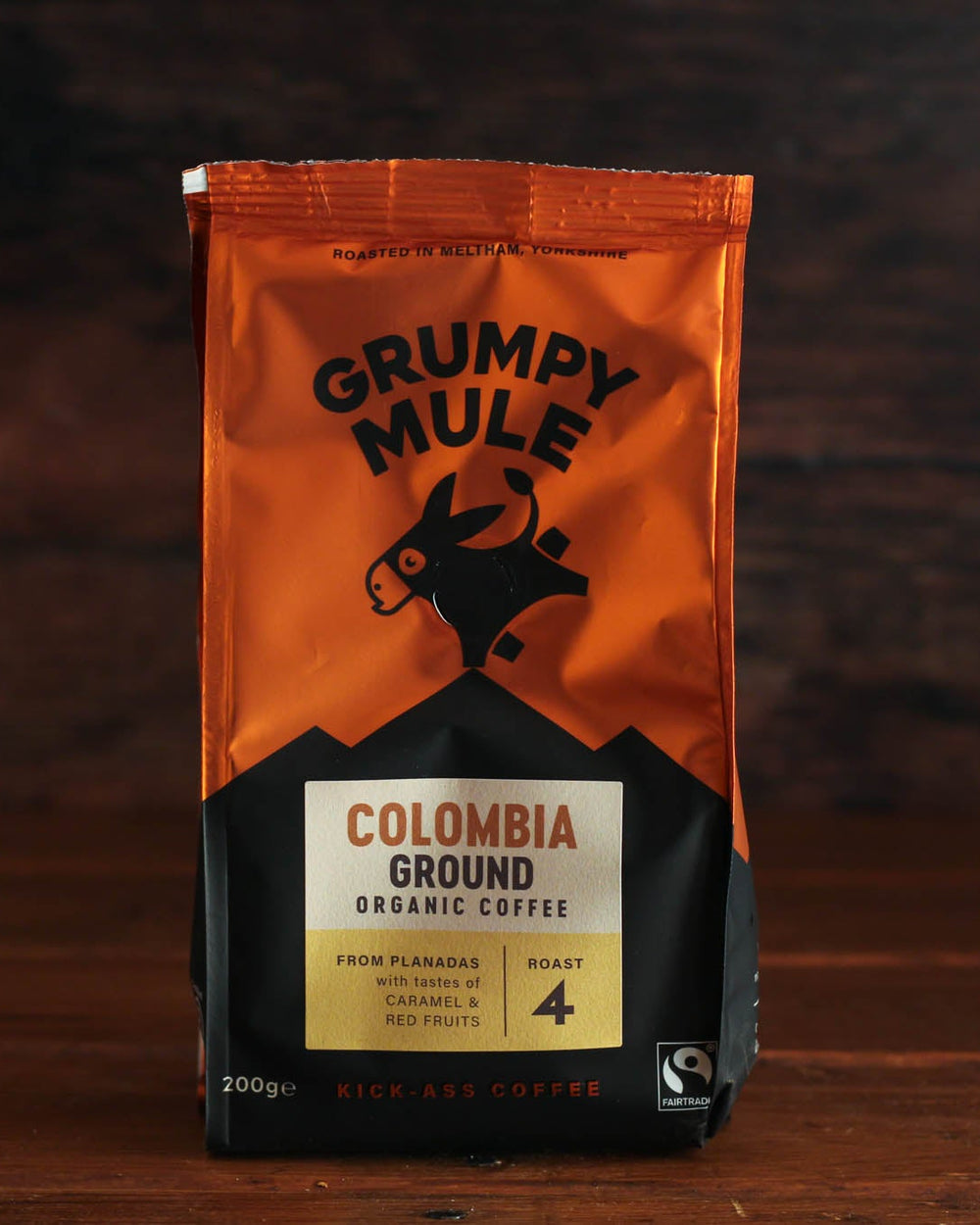 Grumpy Mule Colombia Organic Ground Coffee | Greendale Farm Shop