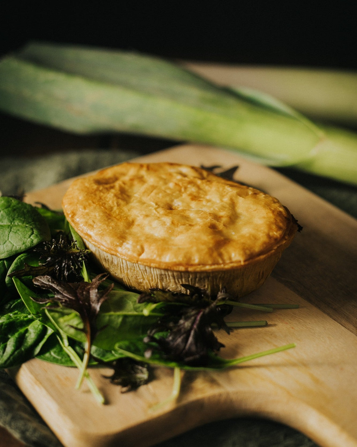 Greendale Bacon & Leek Pie