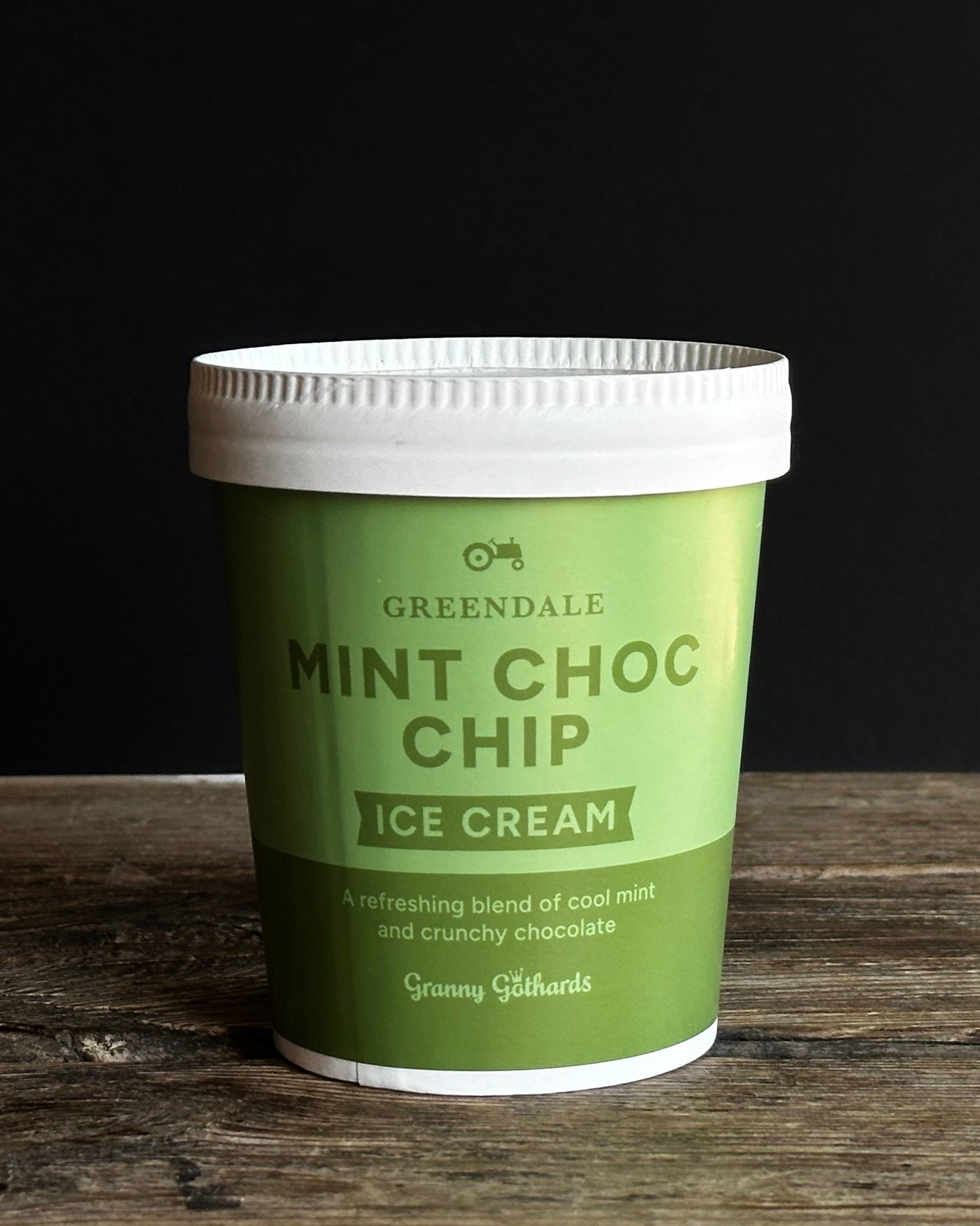 Greendale Mint Choc Chip Ice Cream