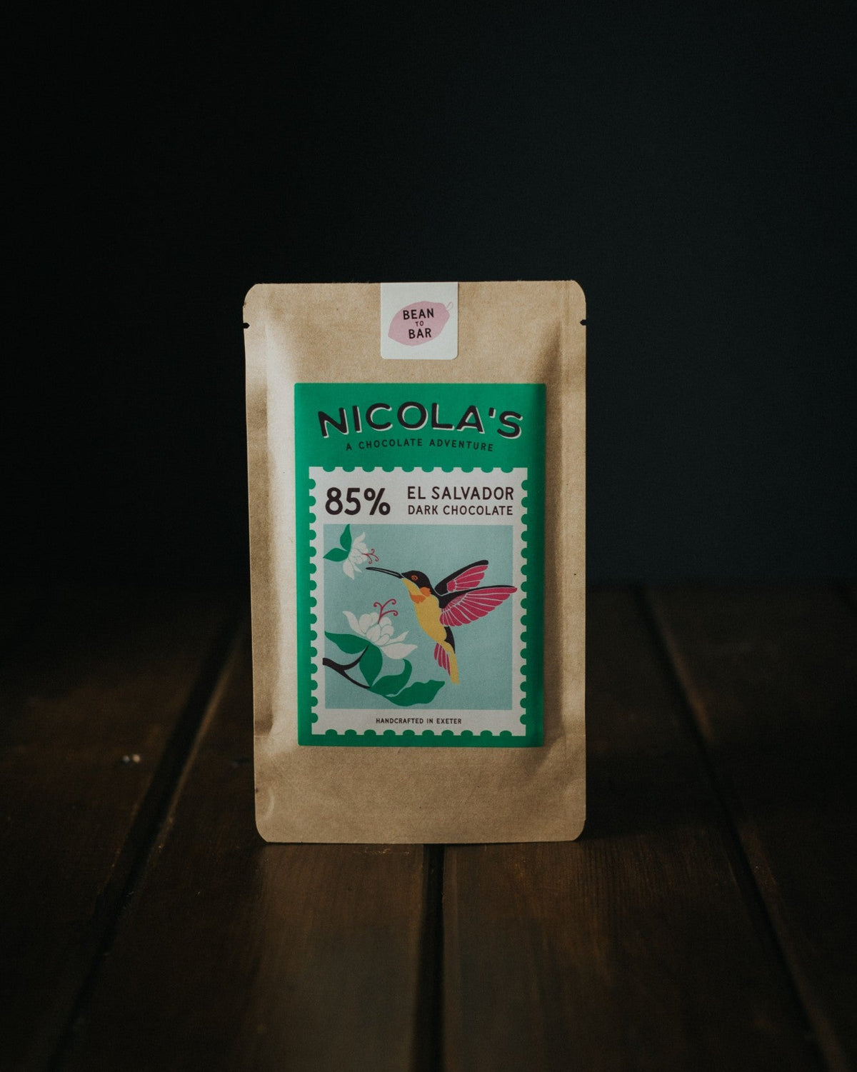 Nicola's Chocolate - El Salvador 85% Cocoa