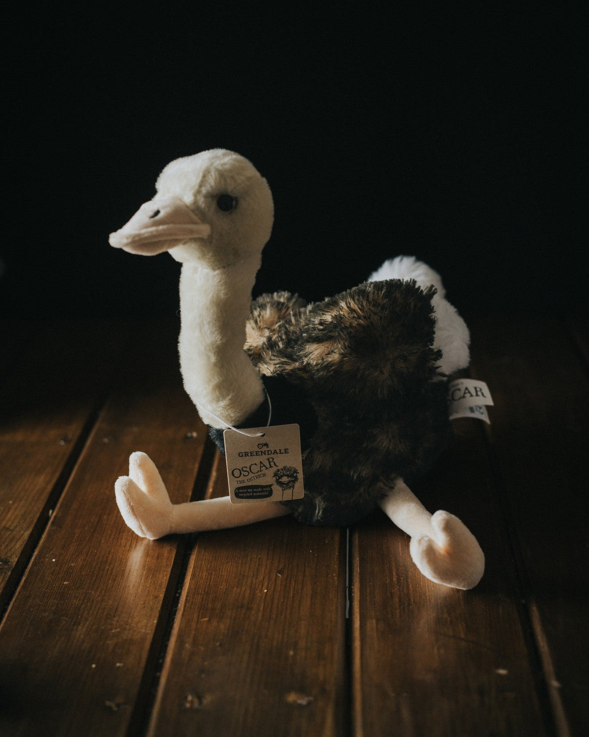 Greendale Oscar The Ostrich Plush Toy