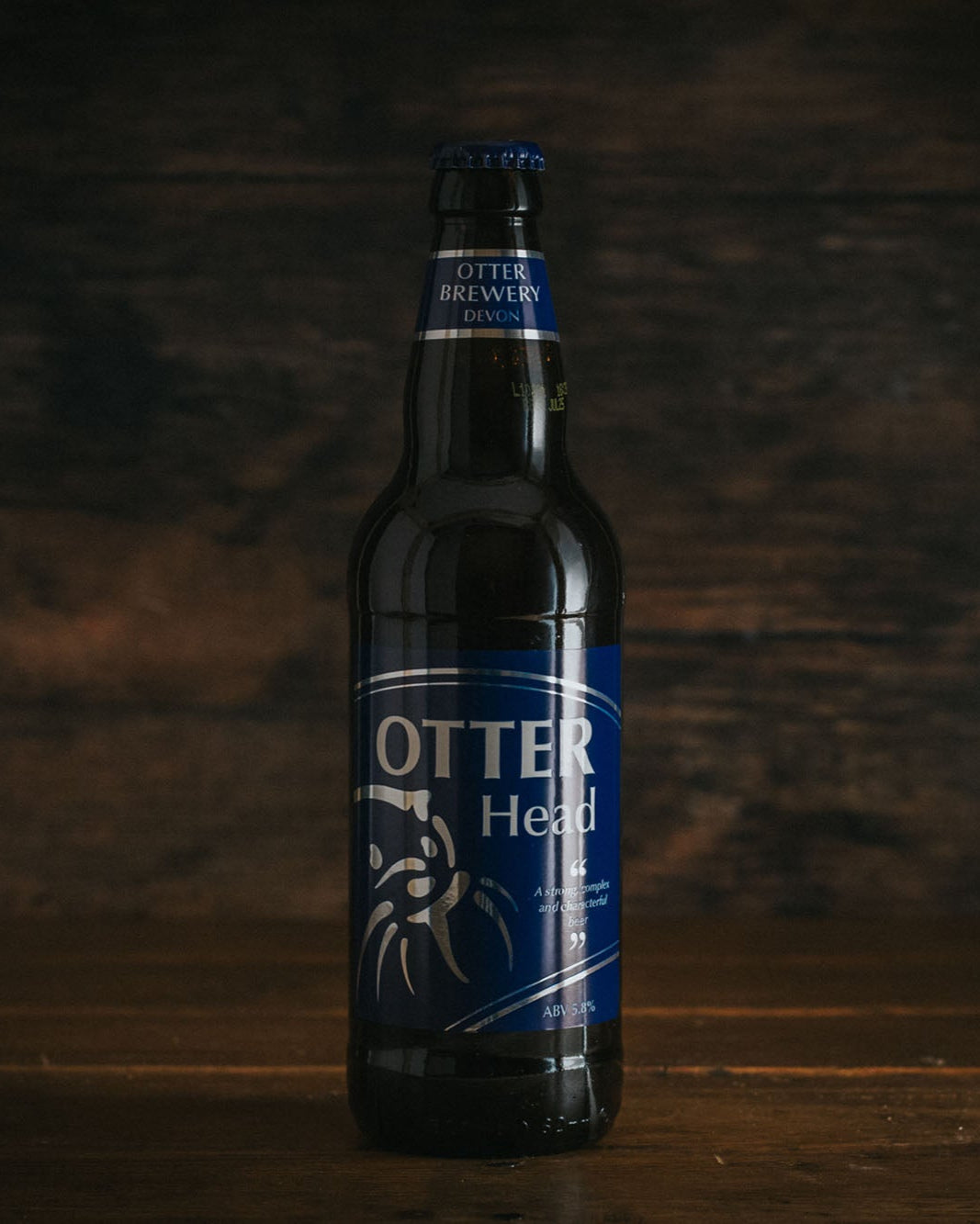 A 500ml bottle of Otter Head.