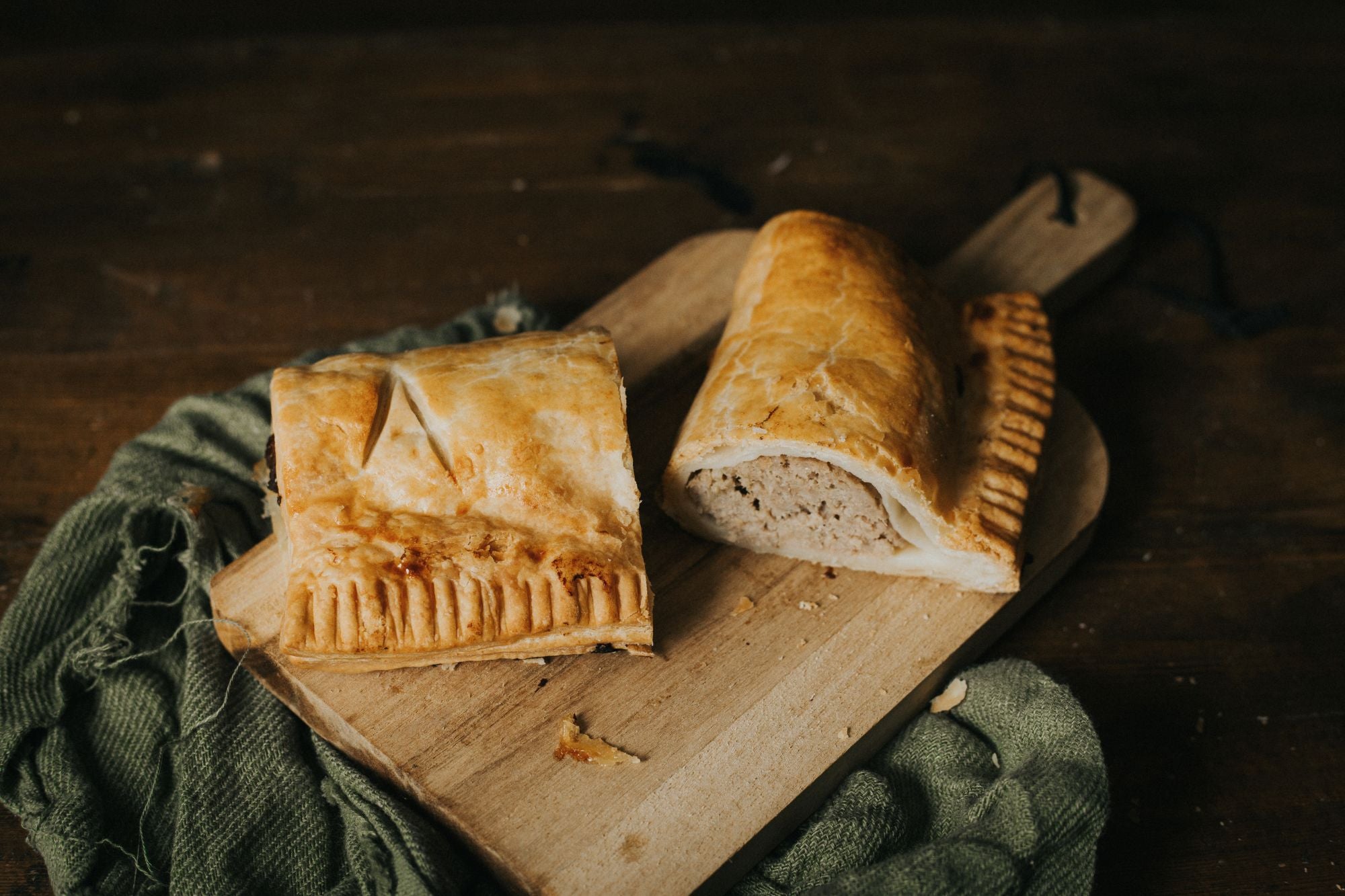 Greendale Apple & Cider Sausage Roll