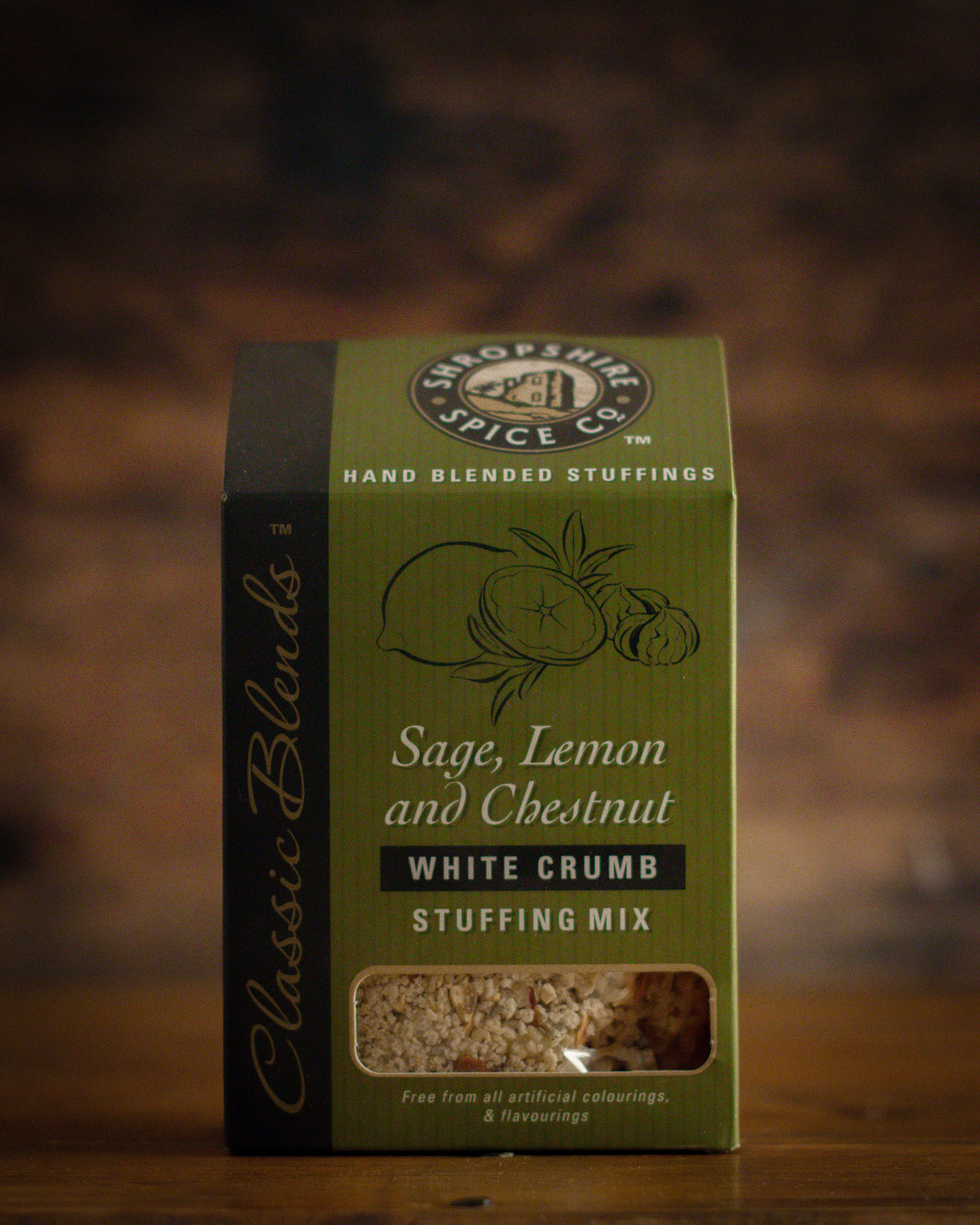Shropshire Spice Co Sage, Lemon & Chestnut White Crumb Stuffing Mix