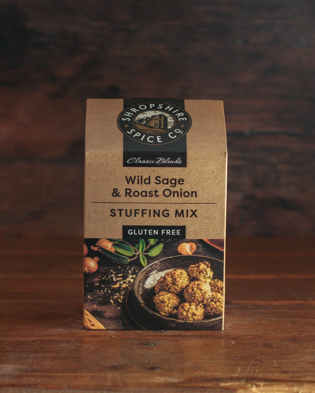 Shropshire Spice Co Gluten Free Wild Sage And Roast Onion Stuffing Mix