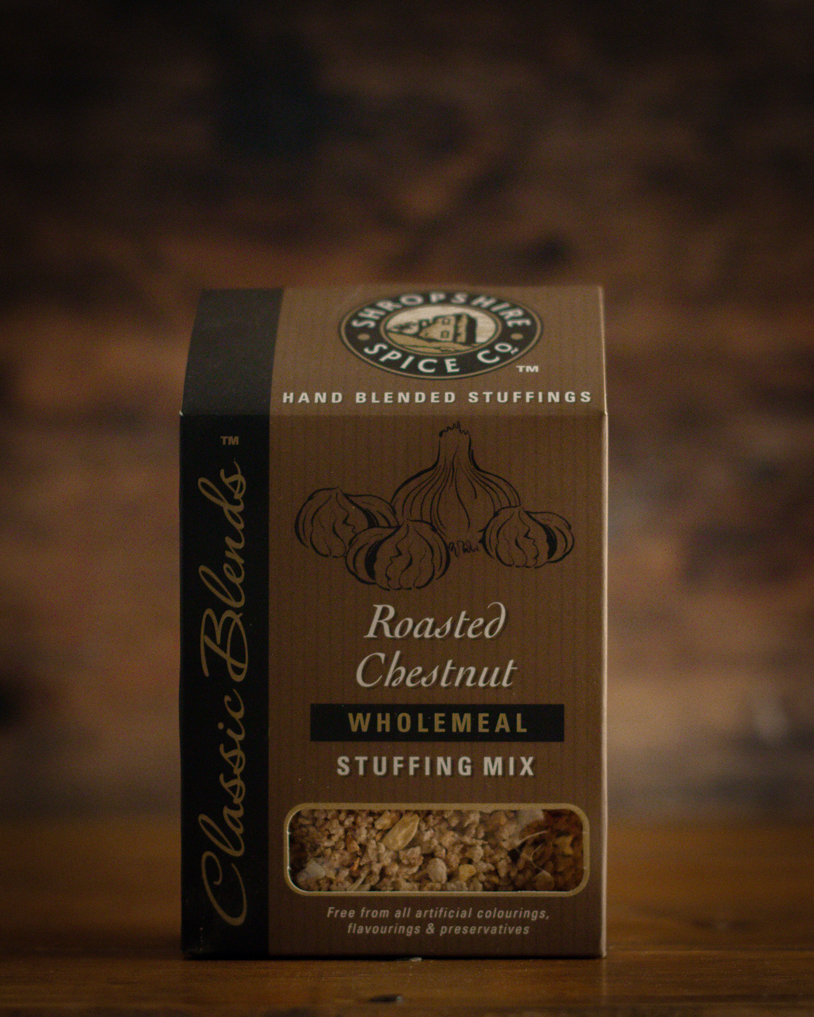 Shropshire Spice Co Roasted Chestnut Wholemeal Stuffing Mix