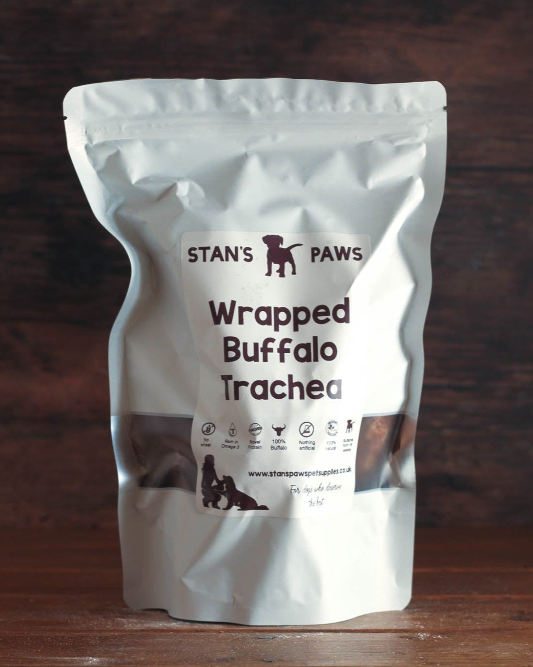 Stan's Paws Wrapped Buffalo Trachea