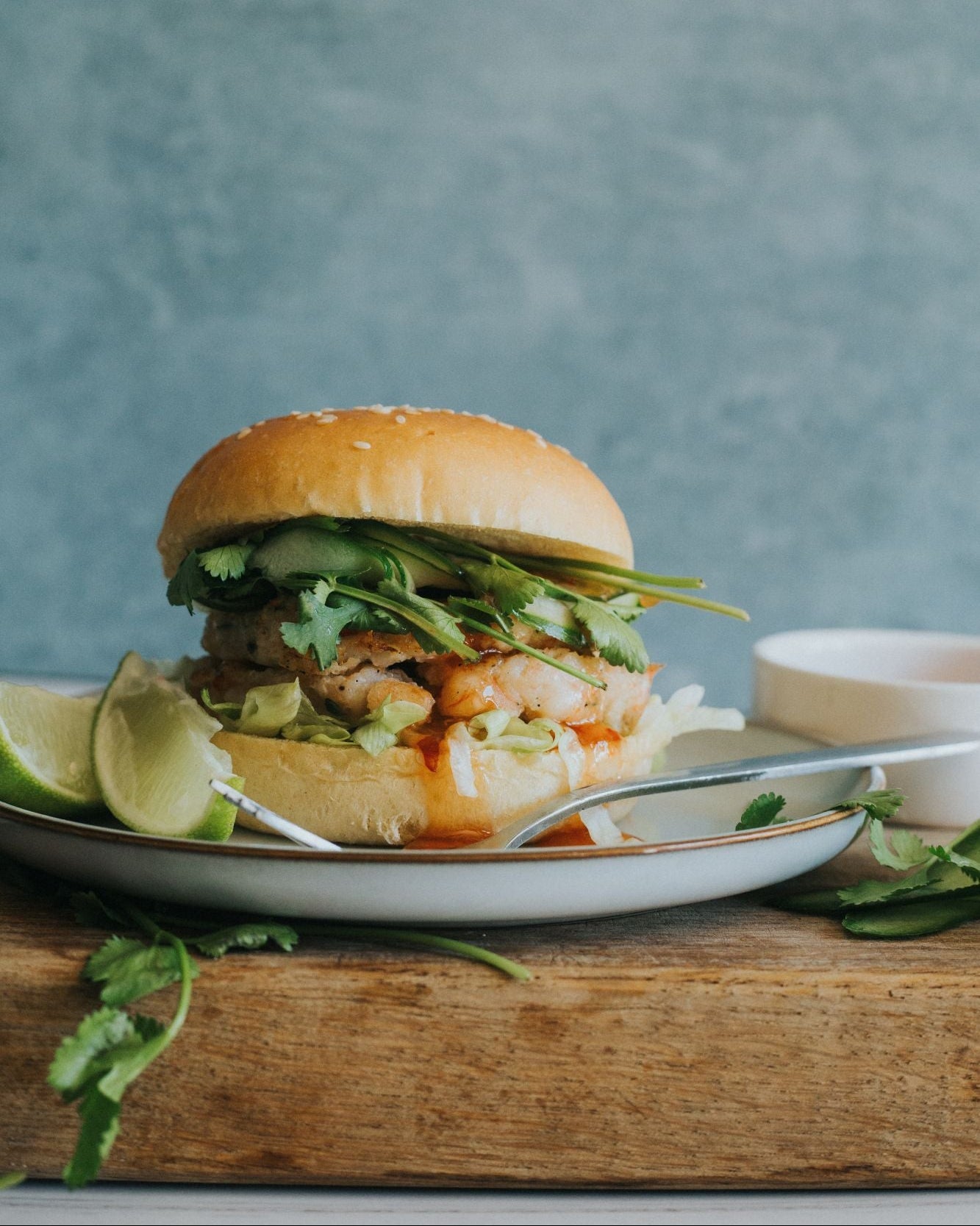Greendale Thai Style Prawn Burgers