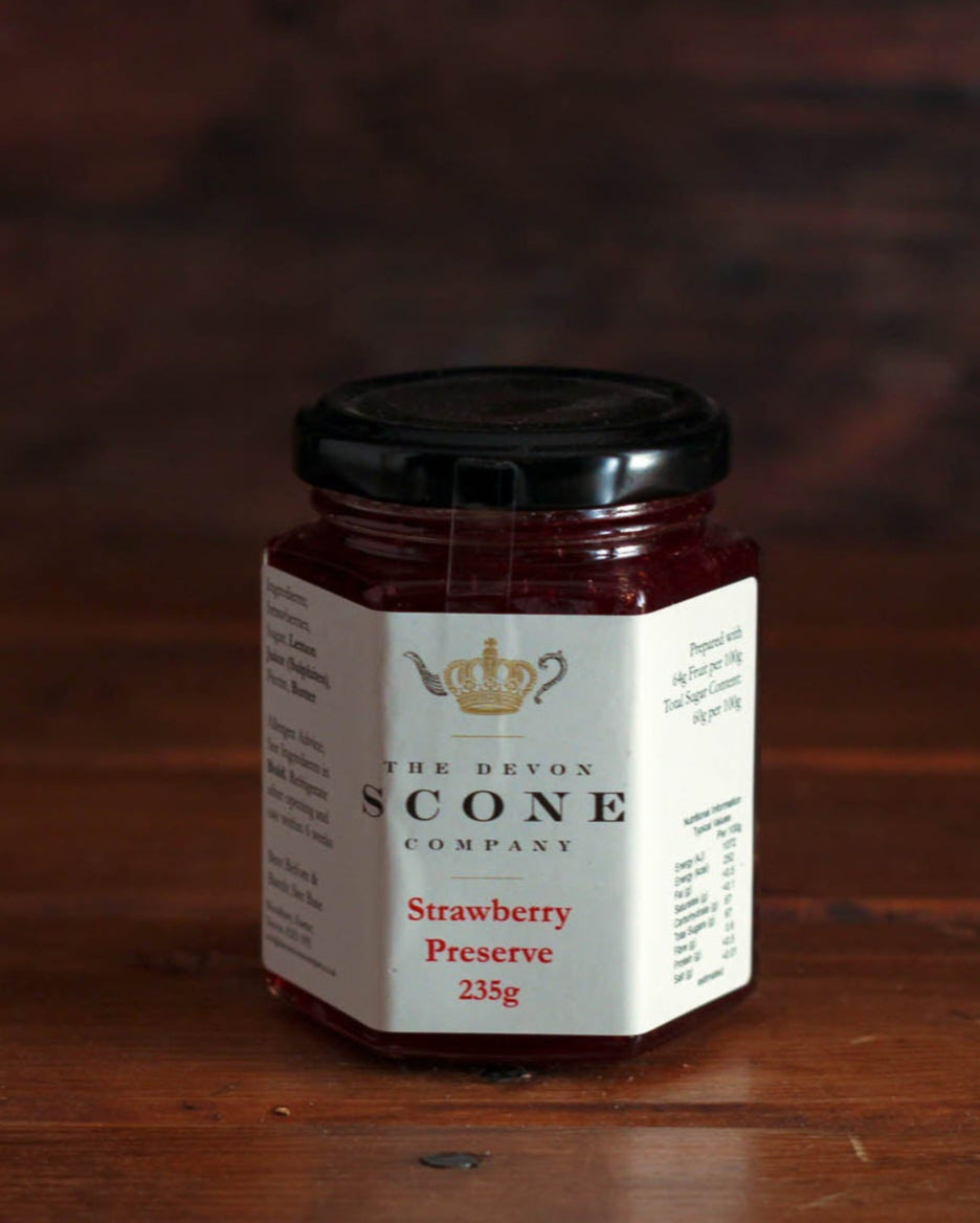 Devon Scone Company Strawberry Preserve