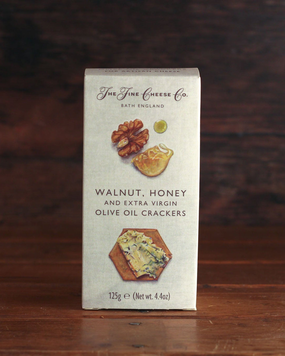 The Fine Cheese Company Walnut, Honey & Extra Virgin Olive Oil Crackers