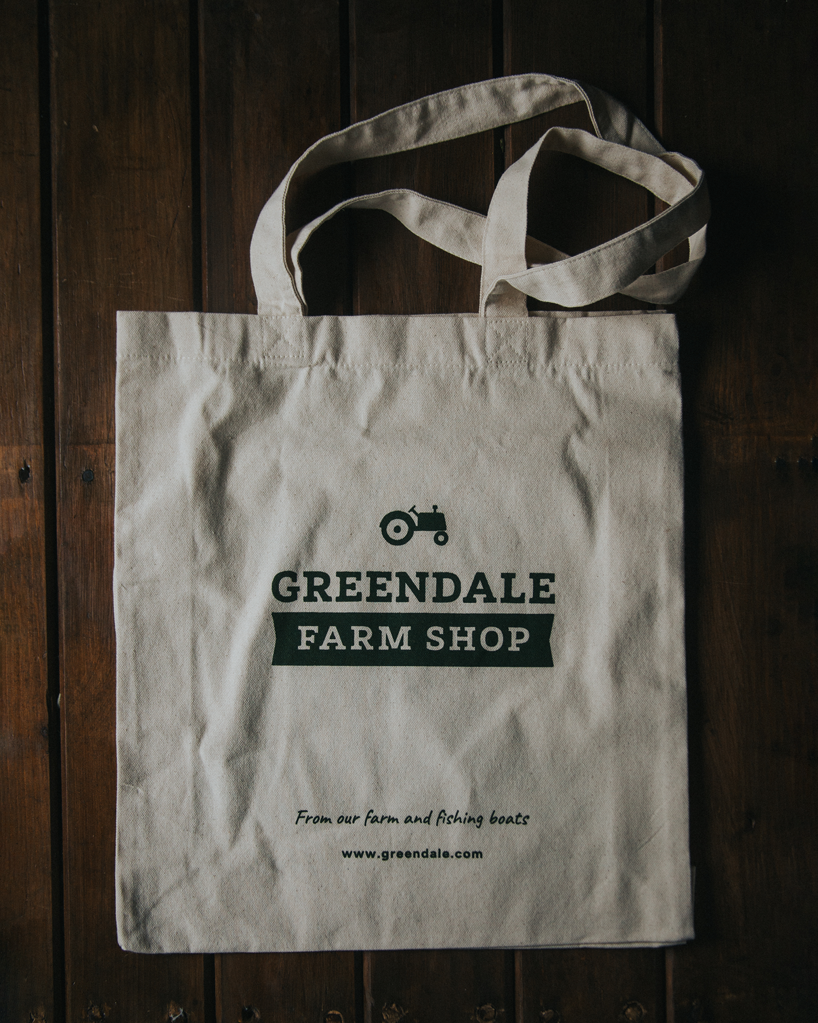 Greendale Re-Usable Love Local this Christmas Canvas Bag
