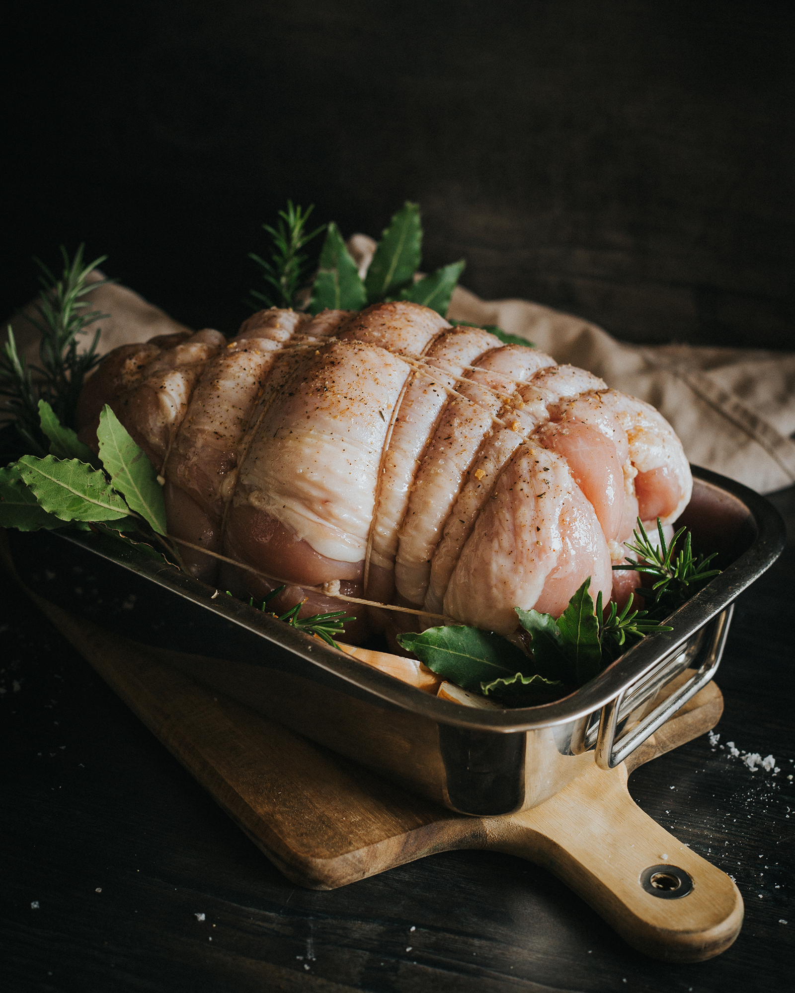 British Turkey Breast Joint with Sage And Red Onion Stuffing